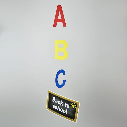 Decorative Garland Back To School 90x33cm 298.037.0001.99