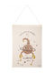 Kids Wall Decor Nattiot Little Scorpio Natural 40×50 100% Cotton