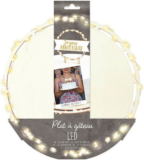 Tortenständer LED Scrap Backen 30x12 cm 1 Stück