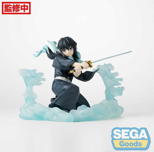 Demon Slayer Kimetsu No Yaiba Xross Link Anime Pvc Statue Muichiro Tokito Hashira Training Arc 11 Cm
