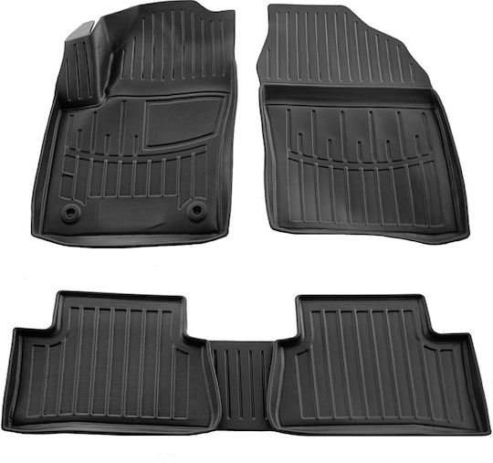 Umbrella Set Covorașe Față și Spate 2buc din Furtun pentru Toyota C-HR 2023 Negre