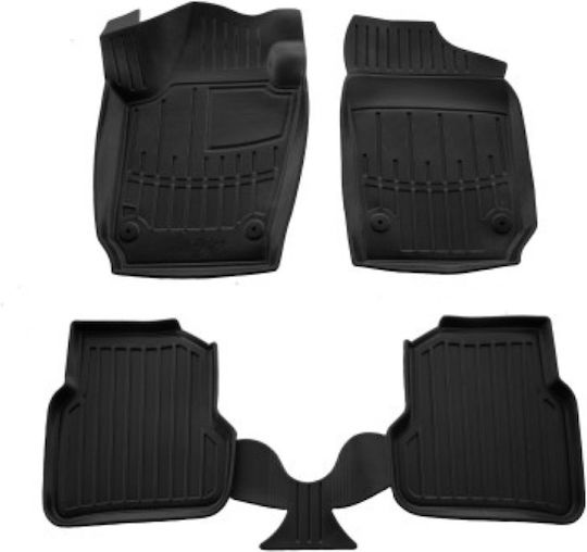 Umbrella Set Covorașe Față și Spate 2buc din Furtun pentru Seat Ibiza 2008-2017 Negre