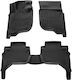 Umbrella Set Covorașe Față și Spate 2buc din Furtun pentru Mitsubishi L200 2006-2015 Negre
