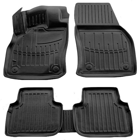 Umbrella Set Covorașe Față și Spate 2buc din Furtun pentru Audi Q3 2019 Negre