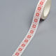 Self-Adhesive Christmas Ribbon Wt26 30mm