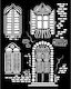 Thick Stencil Stamperia 20x25cm Venice City Art...