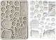 Silicone Mold A5 15×21cm Stamperia Venice City Art Antique Coins