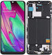 Мобилен Екран Incell За Samsung A40 SM-A405F A405 A405F Черен