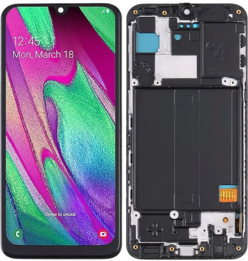 Мобилен Екран Incell За Samsung A40 SM-A405F A405 A405F Черен