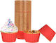 Cake Land Caramel Papers for Cupcakes Paper 5x4cm 50pcs