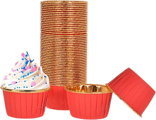 Cake Land Caramel Papers for Cupcakes Paper 5x4cm 50pcs