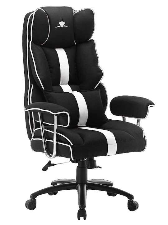 White Shark LE MANS Fabric Gaming Chair Black /...