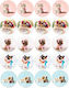 Cake Land Karamellpapiere für Cupcakes Papier 20pcs