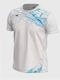 Athletic Short Sleeve White Blouse