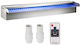Vevor Pool Waterfall with Multicolor LED Lighting made of Stainless Steel 59.944x11.43x7.874cm