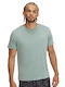 Sportliche Herrenbluse Kurzarm Khaki