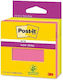 Αυτοκόλλητα Χαρτάκια Σημειώσεων Low Cube Post-it 3m 76x76 Super Sticky 3x45 Φύλλα 1307100254343