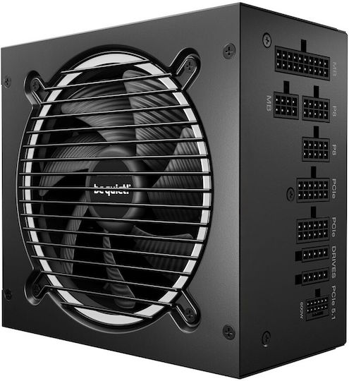 Be Quiet Pure Power 13 M 850W Μαύρο Τροφοδοτικό Υπολογιστή Full Modular 80 Plus Gold