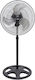 TnS Pedestal Fan 75W Fan Diameter 45.72cm Black