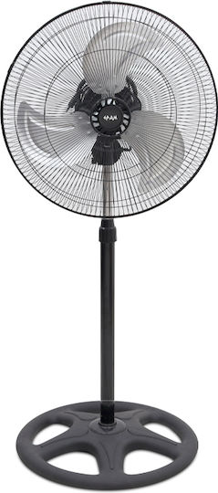 TnS Pedestal Fan 75W Fan Diameter 45.72cm Black