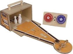 Zenit Toys Jucărie interactivă din lemn 'bowling' Valiză portabilă pentru 3+ Ani