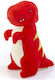 Λουτρινα Δεινοσαυρακια Squishy Κοκκινο 26cm 2230