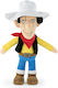 Lucky Luke "Λούκυ Λουκ" Plush Toy 30cm