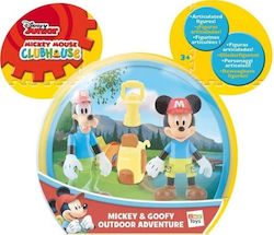 Imc Toys Disney Mickey Mouse Clubhouse Mickey & Goofy Περιπέτεια Στην Εξοχή 181878