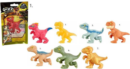 Moose Toys Figures Goo Jit Zu Jurassic World Minis 7 Designs Gjt27000