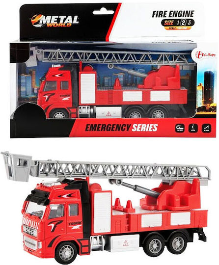Παιχνίδι Πυροσβεστικό Σκάλα Κόκκινο 1:35 Toi-toys