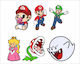 Aufkleber Super Mario Set 6Stück