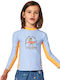 Rip Curl Costum de baie pentru copii Rashguard Petrol Blue