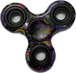 Fidget Spinner 3 Leaves Purple