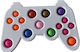 Pop It Σκληρή Παλέτα 23x16cm Play Station Μοχλός Άσπρος