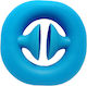Pop It Fidget Ventuza Blau