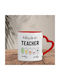 Heart Mug Teacher Gift Battery Life A Teacher