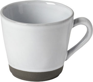 Plano White Tea Cup Cappuccino 0.21L Stoneware Costa Nova