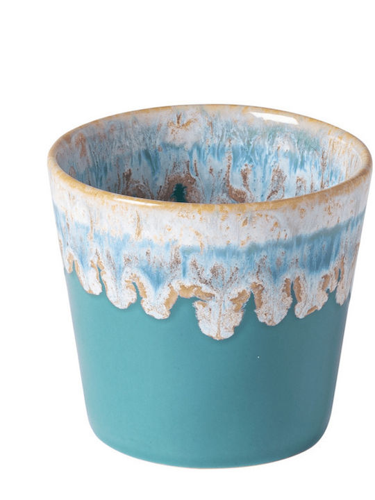 Grespresso Lungo Φλυτζανι Espresso Turquoise 0.21l Stoneware Costa Nova