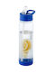 Tutti-frutti 740 Ml Tritan Infuser Sport Bottle Transparent Blue Πλαστικό