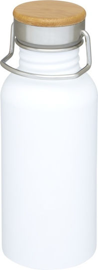 Μπουκαλι Thor 550 Ml Sport Bottle Λευκο Ανοξείδωτο Ατσάλι Ξύλο Μπαμπού Μπουκαλι Thor 550 Ml Sport Bottle Λευκο Ανοξείδωτο Ατσάλι Ξύλο Μπαμπού