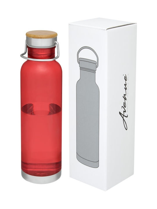 Pf Concept Bottle Water Plastic with Screw Cap Red 800ml