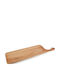 Acacia Holz Servierplatte mit Griff Palla 50cm Holz Lebensmittel