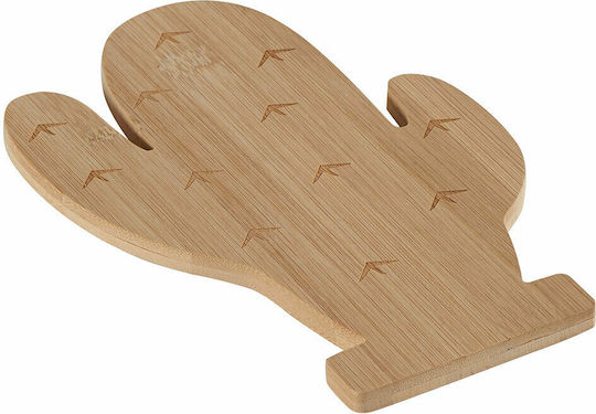 Cactus Bamboo Serving Platter 13x1x20.5 Cm