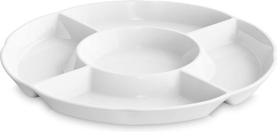 Servierplatte Rund Keramik 30cm Sun Design Forhome 922583 Home
