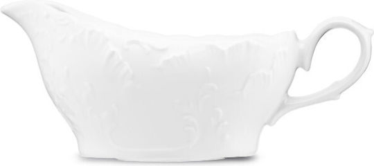 Πορσελάνινη Σαλτσιέρα "rococo Λευκό" 500ml