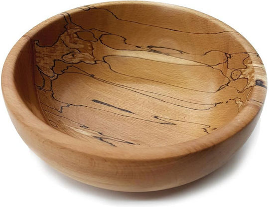 Wooden Art Ξύλινο Μπολ-πιάτο Οξιάς 20cm 0119