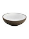 Playground Renew Servierschale Rund 14cm Weiß Keramik