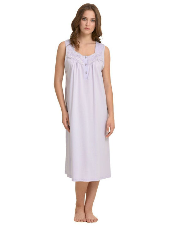 Primavera Sommer Damen Nachthemd Lilac