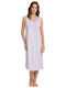 Primavera Sommer Damen Nachthemd Lilac