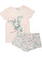 Disney Summer Women's Pyjama Set Light pink Dumbo